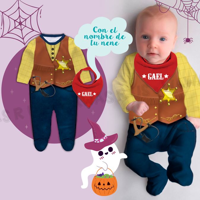 Romper Halloween Baby - Niño