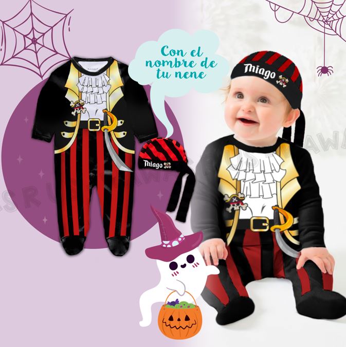 Romper Halloween Baby - Niño
