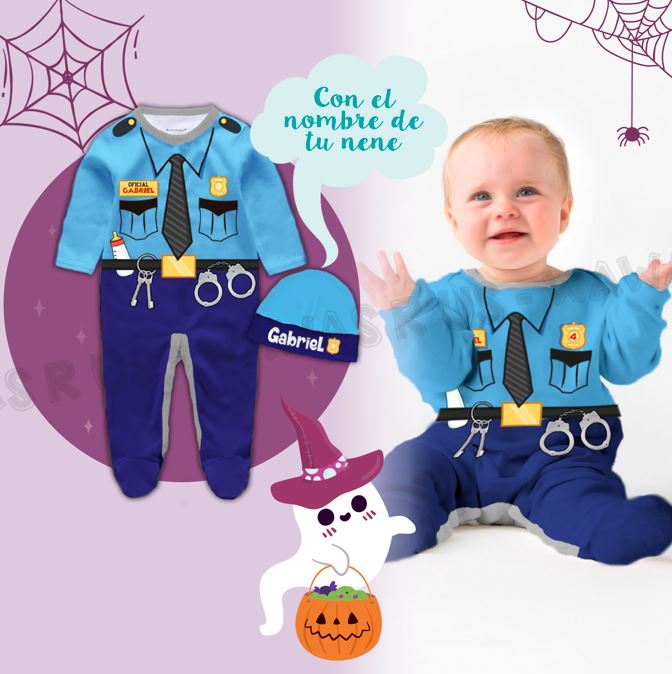 Romper Halloween Baby - Niño