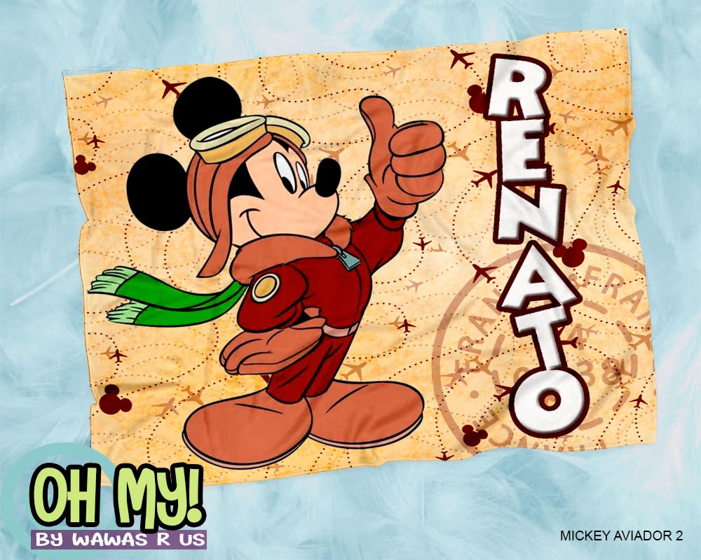 Manta Personalizada KID - Mickey & Minnie