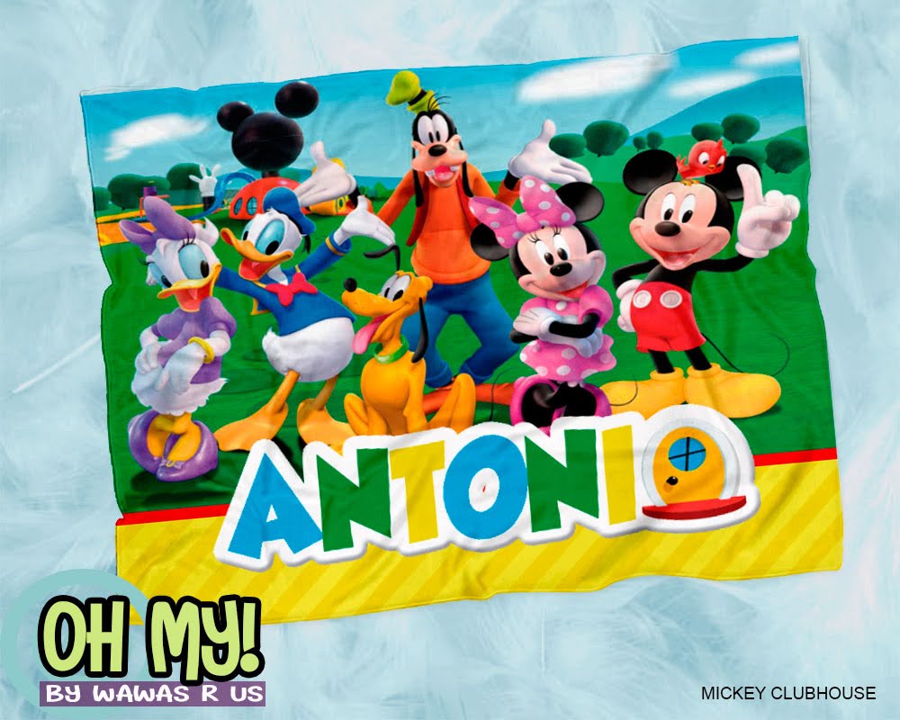 Manta Personalizada KID - Mickey & Minnie