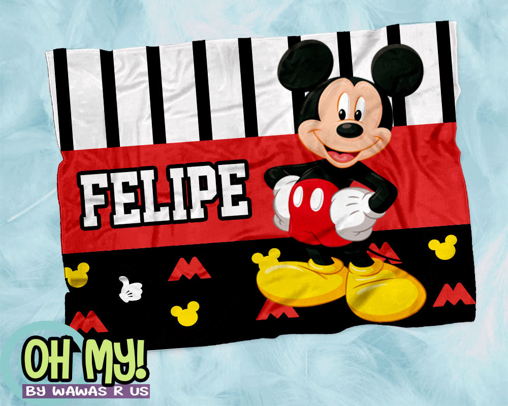 Manta Personalizada KID - Mickey & Minnie