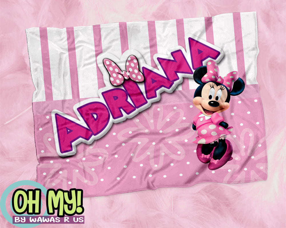 Manta Personalizada KID - Mickey & Minnie