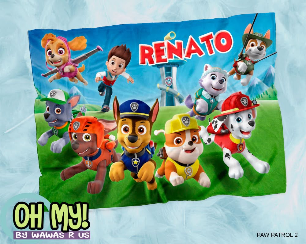 Manta Personalizada KID - PawPatrol