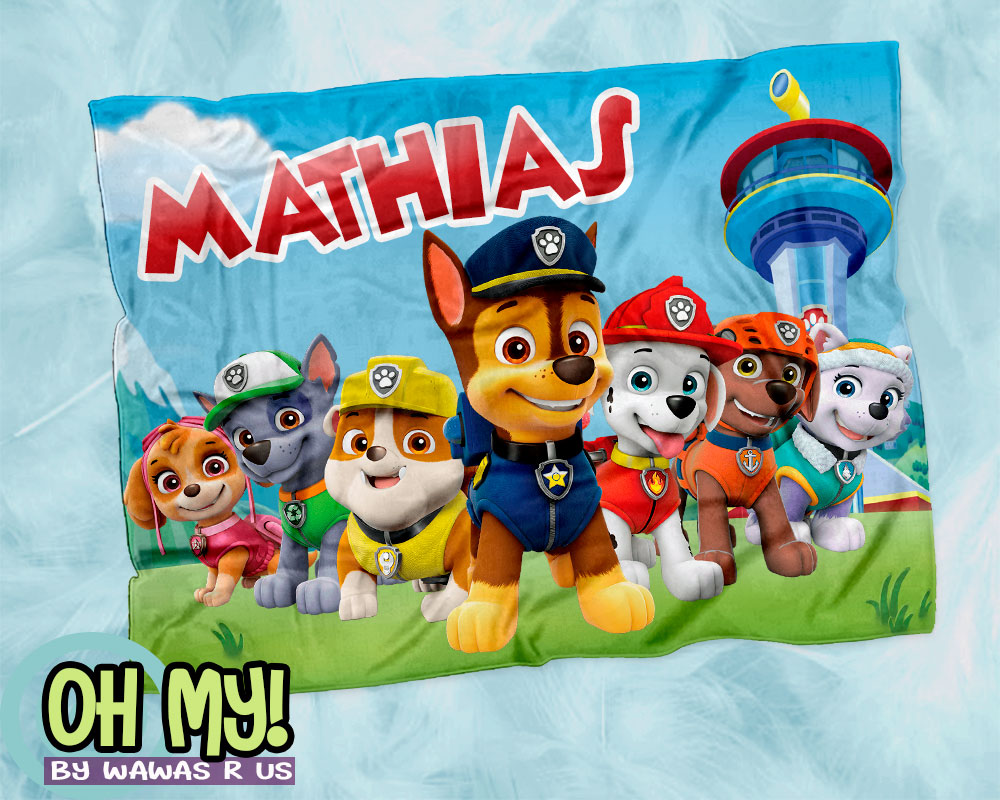 Manta Personalizada KID - PawPatrol