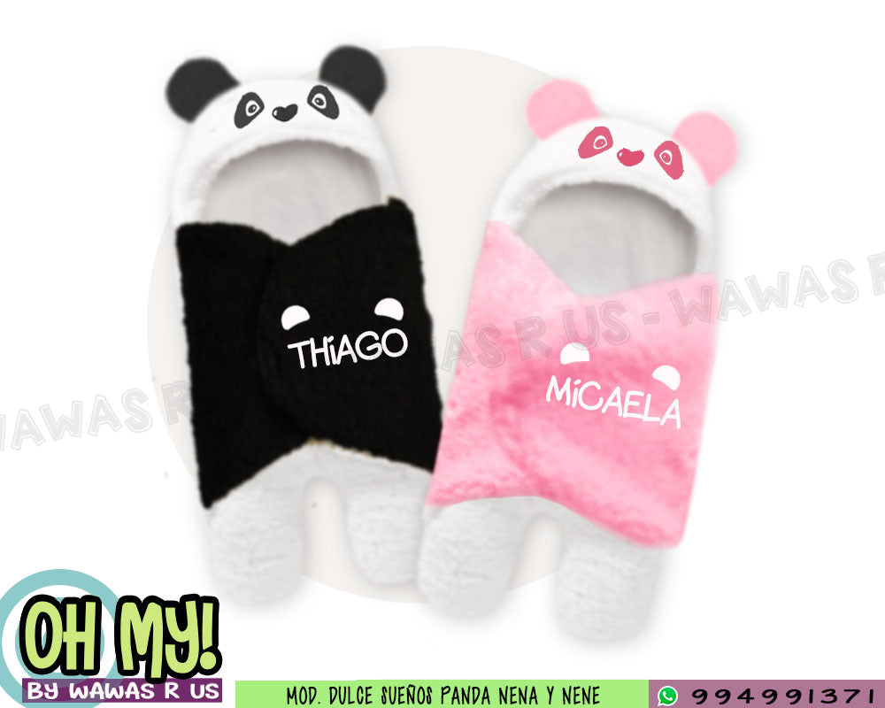 Bolsa de Dormir Dulces Sueños PANDA
