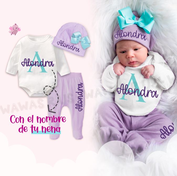 Ajuar Bienvenida Inicial Niña