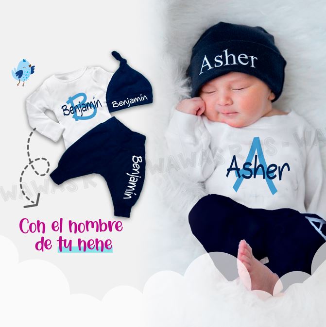 Ajuar Bienvenida Inicial Niño