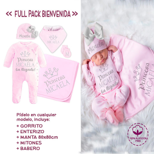 Set de Bienvenida Algodón Pima - Niña